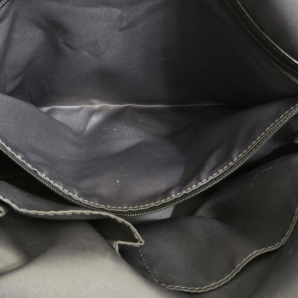 EUC RARE Coach Studded Flagship Leather Ella Black & Gunmetal Satchel - Picture 12 of 16